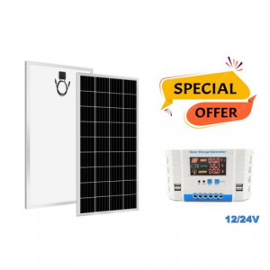 Solar Max 200 Watts Panel With Free Controller