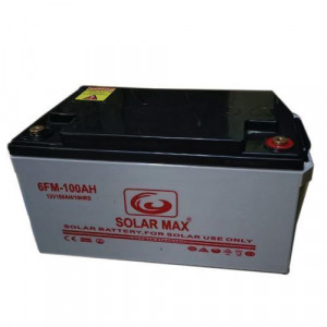 Solarmax Original 100Ah Solar Battery Maintenance Free Solar Battery