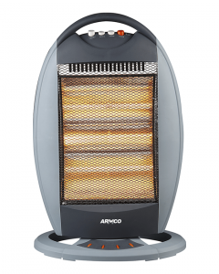 ARMCO AFH-H3BAR - Halogen Heater, 3 power settings, 400W/800W/1200W