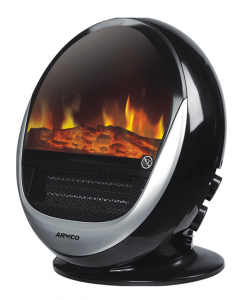 Space Window Type Fireplace heater with Fan