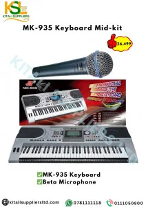 MK-935 Keyboard & Beta Microphone – Studio Gear