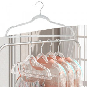 Suit hanger non slip saving glitter coat hanger for argent