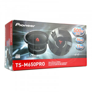 Pioneer TS-M650PRO PRO Series High Efficiency Mid-Range Car Speakers