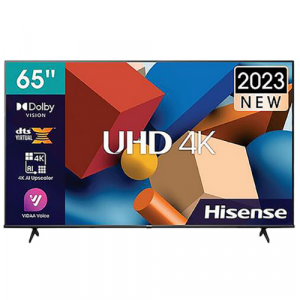 Hisense 65'' Inches Smart UHD 4K HDR Frameless LED TV (2022)