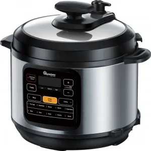 Multi-Function Electric Pressure Cooker – 6L, 12 Cooking Settings, LED Display