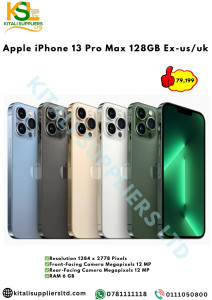 Apple iPhone 13 Pro Max 128GB – Ex-UK/US | Unlocked, Premium Condition, A15 Bionic, 5G, 6.7" Super Retina XDR Display
