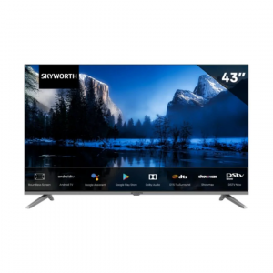 Skyworth 43E3A - 43", Frameless Smart Android LED TV