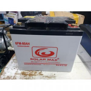 80Ah Deep Cycle Rechargeable Battery – Reliable Power Storage for Solar & Backup Systems