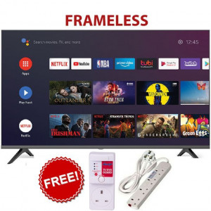 Vitron 43" Inch FHD Frameless Smart Android TV 8GBROM+FreeTVGuard+Extension