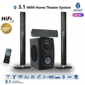 NUNIX M7 3.1Ch MINI Home Theater System 12000W