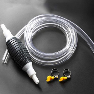 Car Fuel Pump Manual Siphon Liquid Petrol Diesel Paraffin Kerosene Gas Oil Water Hose Transfer Pipe