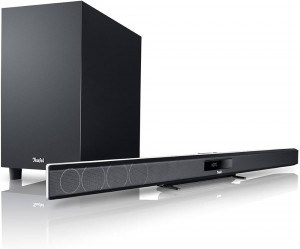 Teufel CINEBAR 11 "2.1-Set" Soundbar System – Ultra-Slim Bluetooth Home Theater with Wireless Subwoofer