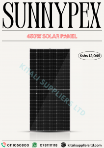 SUNNYPEX 450W Solar Panel – Premium All-Weather Monocrystalline Solar Technology for Reliable Power