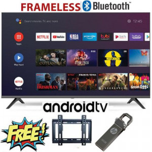 Vitron HTC3200S-32 "Inch Frameless Android&Smart& Digital TV,Netflix+Bracket+Flash.