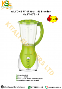 AILYONS FY-1731-S 1.5L Blender No.FY-1731-S