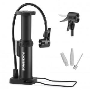 Rockbros Portable Bicycle Pump With Attachment