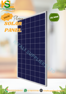 Phoenix 500W Solar Panel – Advanced Monocrystalline Technology for Superior Solar Energy Output