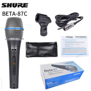 Shure coded microphone