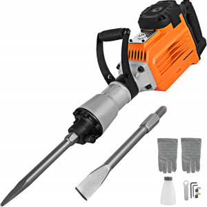 Easy Power Demolition Hammer With Anti-vibration Handle Demolition Breaker