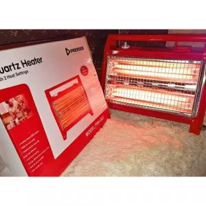 Premier Quartz Heater with 2 Heat Settings – Efficient & Adjustable Heating