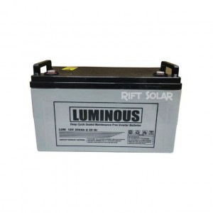 200ah luminous battery plus 20amps Digital controller