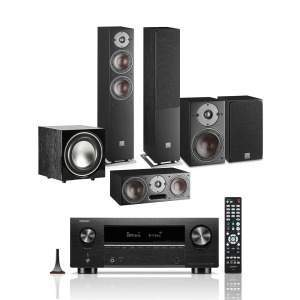 DALI OBERON 5 + OBERON ONWALL + OBERON VOCAL + SUB E-9 F + DENON AVR-X2800H â€“ 5.1