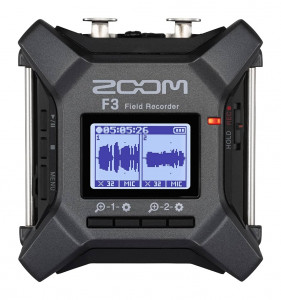 Zoom F3 2-Input / 2-Track Portable Field Recorder