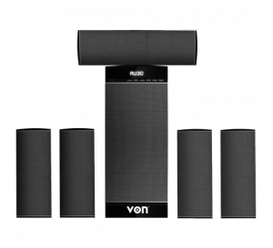 Von Subwoofer 5.1CH, Bluetooth, USB â€“ 300W RMS-VES3005FS