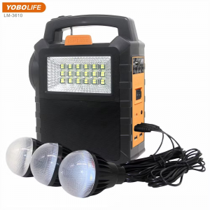200v Solar system Home with Radio MP 3Solar flashlight 3LED Bulb