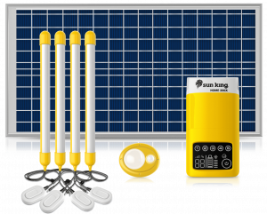 Sun king 500X Solar system Home lighting and Entertainment kit with motion sensor original