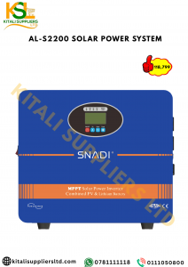 AL-S2200 Solar Power System – All-in-One Off-Grid Solution with Inverter, Battery, Controller & Solar Panel