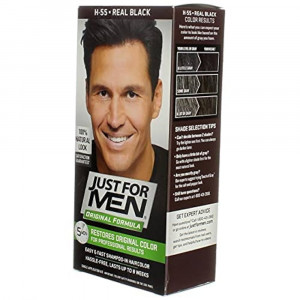 H-55 REAL BLACK FAST&EASY SHAMPOO IN HAIR COLOUR