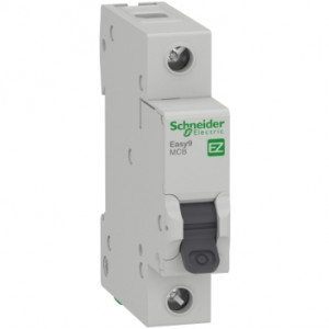 Schneider Electric Miniature circuit breaker, Easy9, 1P, 40 A, C curve, 3 kA