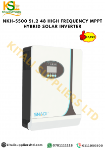 NKH-5500 High Frequency MPPT Hybrid Solar Inverter – 5.5kW 48V/51.2V Pure Sine Wave Inverter for Solar & Backup Systems