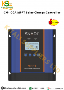 CM-100A MPPT Solar Charge Controller – Industrial-Grade 100A Solar Regulator for 12V/24V/36V/48V Battery Systems