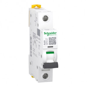 Schneider Electric Miniature circuit-breaker, Acti9 iC60N, 1 pole, 10 A, C curve, 6000 A (IEC 60898-1), 10 kA (IEC 60947-2)