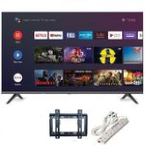Vitron HTC4068FS,40"Inches Frameless Television Smart Android TV Inbuilt Decoder Netflix, Youtube Appstore+Free Extension+ Wall Bracket