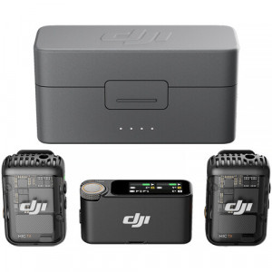 DJI Mic Compact Digital Wireless Microphone System/Recorder for Camera & Smartphone (2.4 GHz)