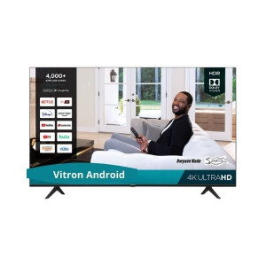 Vitron 5568US 55" Frameless 4KUHD Smart Android TV+ FREE TVGUARD+BRACKET+32GBFLASH