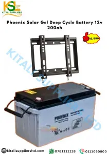 200Ah Phoenix Battery with Free Wall Mount – Long Backup & Reliable Power
