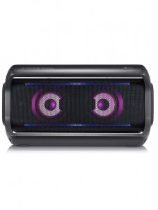 LG PK7 XBoom Go Water-Resistant Wireless Bluetooth Party Speaker - Black