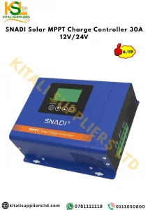 SNADI SOLAR MPPT CHARGER CONTROLLER 30A 12V/24V
