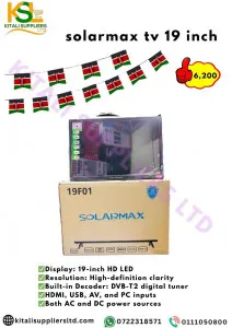SOLAR MAX 19 INCH TV