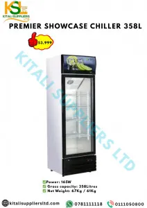 PREMIER SHOWCASE CHILLER 358L