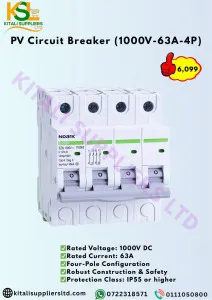 PV CIRCUIT BREAKER 1000A-63A-4P
