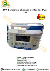 60A Solarmax Charger Controller Dual USB