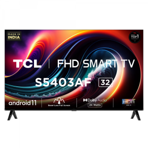 TCL 32S65A Smart HD Frameless Android TV, YouTube, Netflix