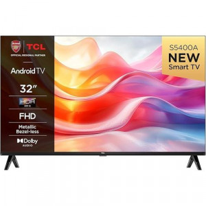TCL FramelessView 32S68A – Sleek Smart Android TV with Netflix & YouTube