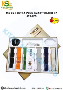 MS 22 I ULTRA PLUS SMART WATCH +7 STRAPS