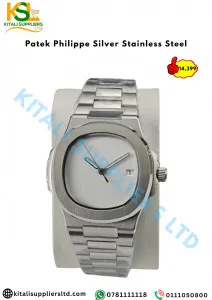 Patek Philippe Silver Stainless Steel